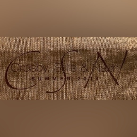 Crosby, Stills, & Nash Jute Bag